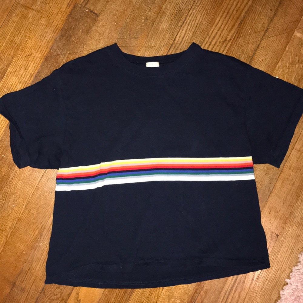Brandy Melville rainbow t-shirt